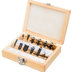 Frezy widiowe, trzpień 6 mm, zestaw 12 szt. 60H008 Darmowy zwrot